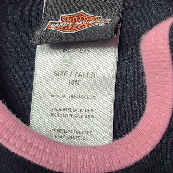 Harley Davidson onesie EUC. - Picture 2 of 2